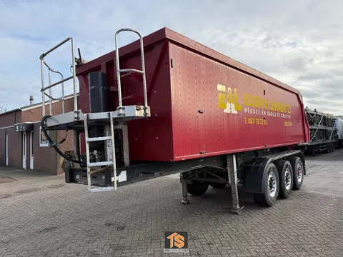 LANGENDORF SK27A KIPPER STEEL/ALU 28m3 - BELGIUM TRAILER - ALU FELGEN - DRUM BRAKES TS060263