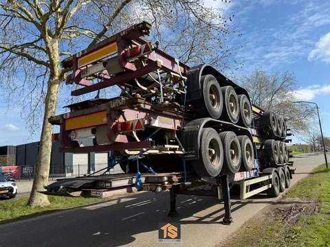 Van Hool 3B0052 5x - 40ft CONTAINER - BPW DRUM - BELGIUM TRAILER - TOP! TS099005