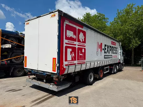 System Trailers LPRS18 CITY - 2 AXLE - STEERING - BELGIUM TRAILER - TOP! TS026003