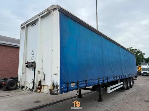 Van Hool 3B2014 SCHUIFZEIL/GARDINEN - APK/TUV 03/2027 - LIFT AXLE - NL TRAILER - TOP! TS412763