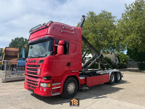 Scania R580 V8 - RETARDER - CONTAINER - GERMAN TRUCK TS405736