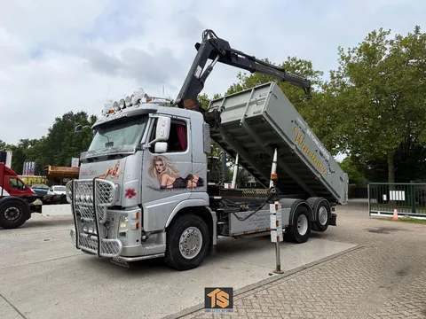 Volvo FM 480 KIPPER - KRAN/CRANE HIAB 14.4E - BELGIUM TOP TS467185