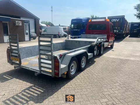 VELDHUIZEN P 29-2 BE-OPLEGGER - OPRIJ - MACHINETRANSPORT - NL TRAILER - TOP!! TS070170