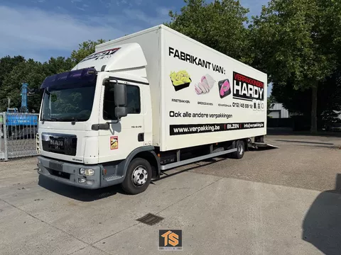 MAN TGL 12.210 EURO 5 - AUTOMATIC - LADEBORDWAND - BELGIUM TRUCK - TOP! TS211383