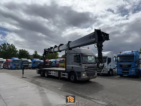 DAF FAN CF85 .460 - AUTOMATIC - EURO 5 - KRAN/CRANE HIAB 377 TS760971-A