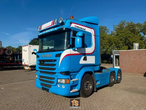 Scania R450 RETARDER - PUSHER 6x2/4 - ADR - KEURING/TUV 04/2027 - BELGIUM TRUCK - TOP! TS509509