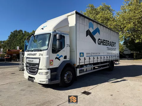 DAF LF 260 19 TON - SCHUIFZEIL/GARDINEN/CURTAIN - KEURING/TUV 05/2027 - BELGIUM TRUCK - TOP!! TS472735
