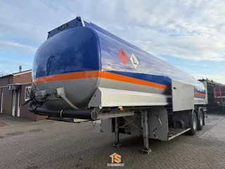 LAG 0-2-33 T BENZINE/DIESEL - 5 KAMER - 32000 LITER - BELGIUM TRAILER - KEURING/TUV/APK 03/2026 - TOP! TS903605