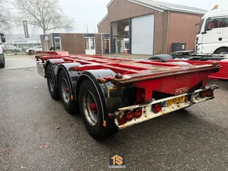 D-Tec FT-43-03V MULTI  CONTAINER CHASSIS 20/2x20/30/40/45ft. - 2x EXTENDABLE/UITSCHUIFBAAR - NL TRAILER - TOP! TS103769