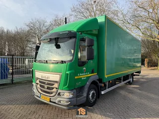 DAF LF 180 FA KOFFER/BOX - MANUAL - 12 TON - EURO 6 - APK/TUV 10/2026 - NL TRUCK - TOP! TS438439