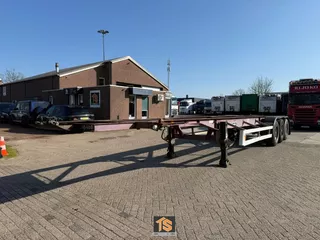 Van Hool 3B0052 40ft CONTAINER - BPW DRUM - BELGIUM TRAILER - TOP! TS085743