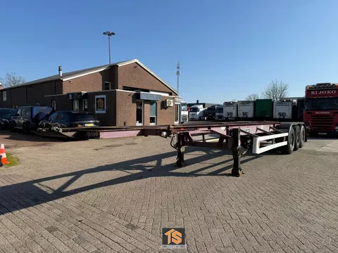 Van Hool 3B0052 40ft CONTAINER - BPW DRUM - BELGIUM TRAILER - TOP! TS085743