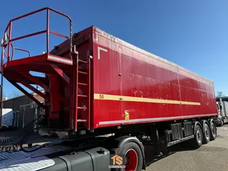 STAS SA339K 55m3 KIPPER/TIPPER COIL - ALU/ALU - SAF DISC - BELGIUM TRAILER - TOP!! TS000229
