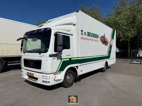 MAN TGL 12.220 4X2 BL EURO 5 - 12 TON - KOFFER - NL TRUCK - APK/TUV 10/2026 - TOP TOP TOP! TS250995