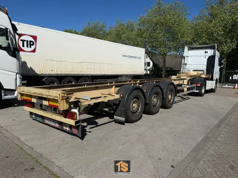 Renders ROC 12.27 CC 40 FT CONTAINER - MERCEDES AXLES DISC BRAKE - BELGIUM TRAILER - TOP! TS057224