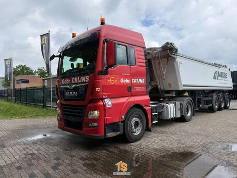 MAN TGX 18.460 XLX - HYDRAULICS - KEURING/TUV 12/2026 - BELGIUM TRUCK - TOP! TS100411