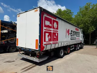 System Trailers LPRS18 CITY - 2 AXLE - STEERING - BELGIUM TRAILER - TOP! TS026003