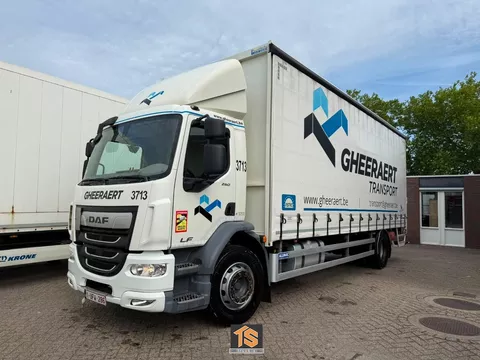 DAF LF 260 19 TON - SCHUIFZEIL/GARDINEN/CURTAIN - KEURING/TUV 03/2027 - BELGIUM TRUCK - TOP!! TS472734