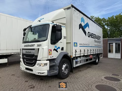 DAF LF 260 19 TON - SCHUIFZEIL/GARDINEN/CURTAIN - KEURING/TUV 03/2027 - BELGIUM TRUCK - TOP!! TS472607
