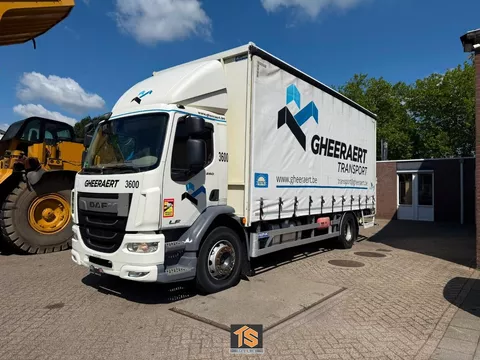 DAF LF 260 19 TON - SCHUIFZEIL/GARDINEN/CURTAIN - KEURING/TUV 03/2027 - BELGIUM TRUCK - TOP!! TS472606