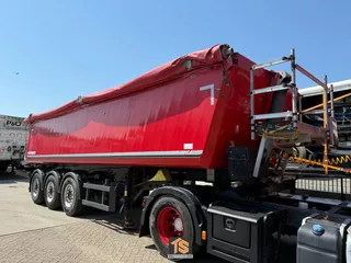 Schmitz Cargobull SGF S3 30 M3 ALU/STEEL - 3 AXLE - KIPPER - BELGIUM TRAILER - TOP! TS296956