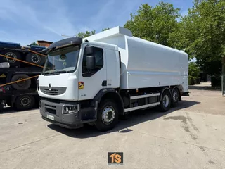 Renault P LANDER 380.26 6X2 - 26 M3 - ZAUG &amp; DRUCK - PELLET - TANK - TOP! TS004656