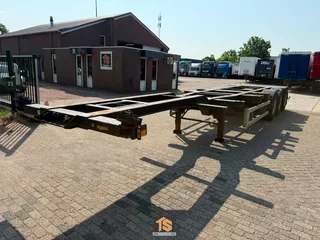HFR SB24 CONTAINER MULTI CHASSIS 20/30/40/45 FT. - BPW DISC - 1X EXTENDABLE - BELGIUM TRAILER TS001613