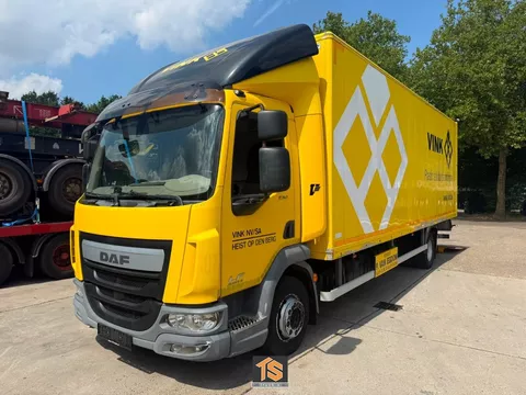 DAF FA LF 230 12 TON - BOX/KOFFER/CURTAIN/GARDINEN - TACHO 2 - MANUAL - EURO 6 - BELGIUM TRUCK TS475980-A