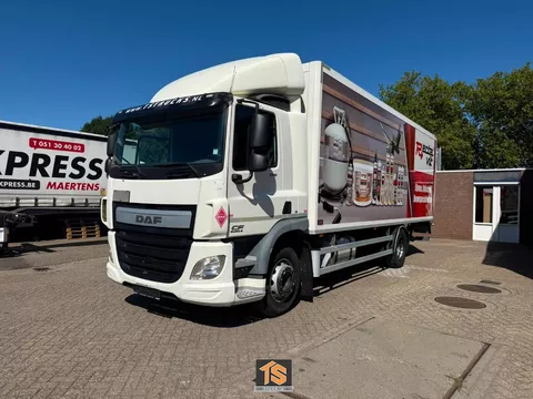 DAF CF 280 FA 18 TON KOFFER/BOX - KEURING/TUV 12/2026 - BELGIUM TRUCK - TOP! TS044811