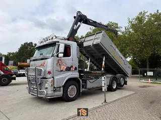 Volvo FM 480 KIPPER - KRAN/CRANE HIAB 14.4E - BELGIUM TOP TS467185