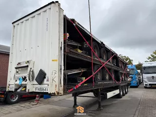 Krone KRONE SD BPW - STACK 5X - GARDINEN/CURTAIN - TOP! TT3201387